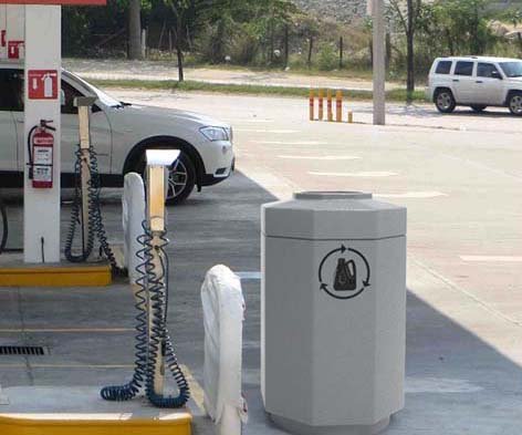 PAPELERA GASOLINERA 2000
