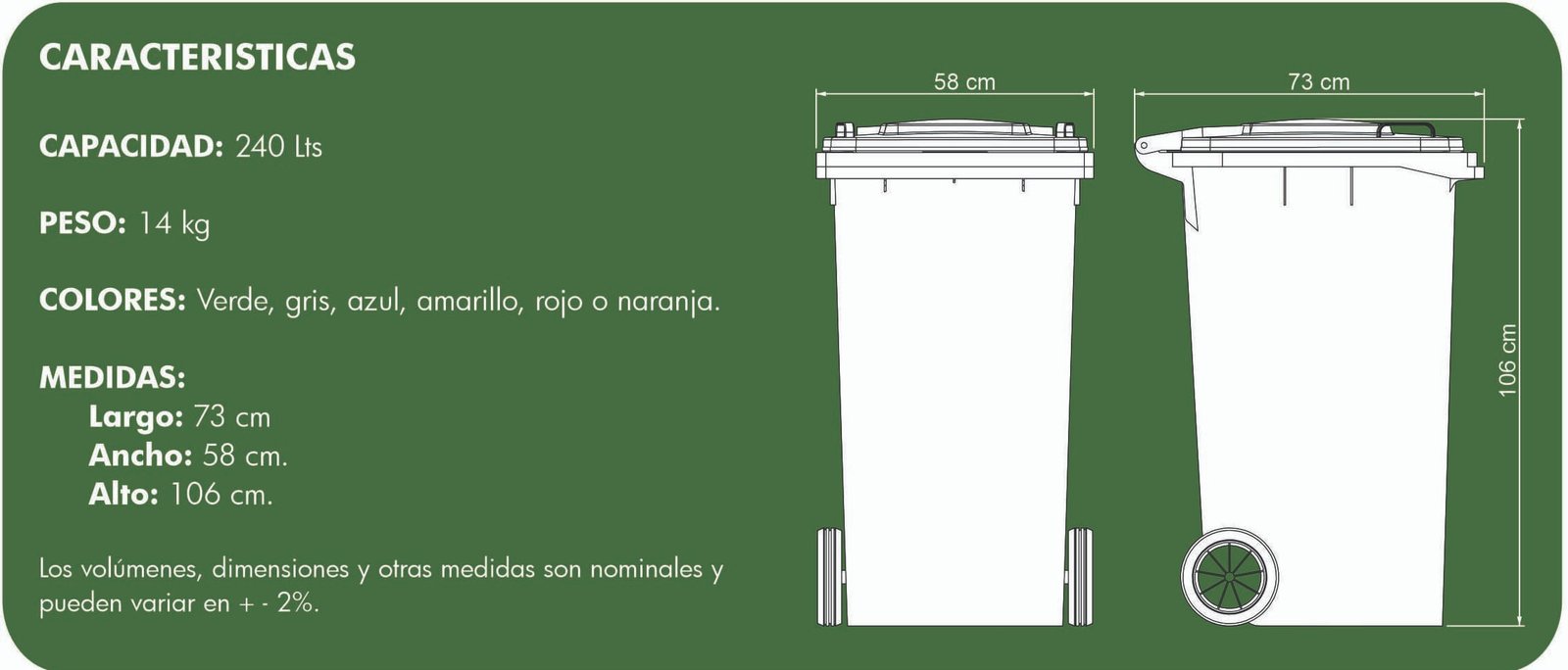 BARRENDERO BAR-240-HD