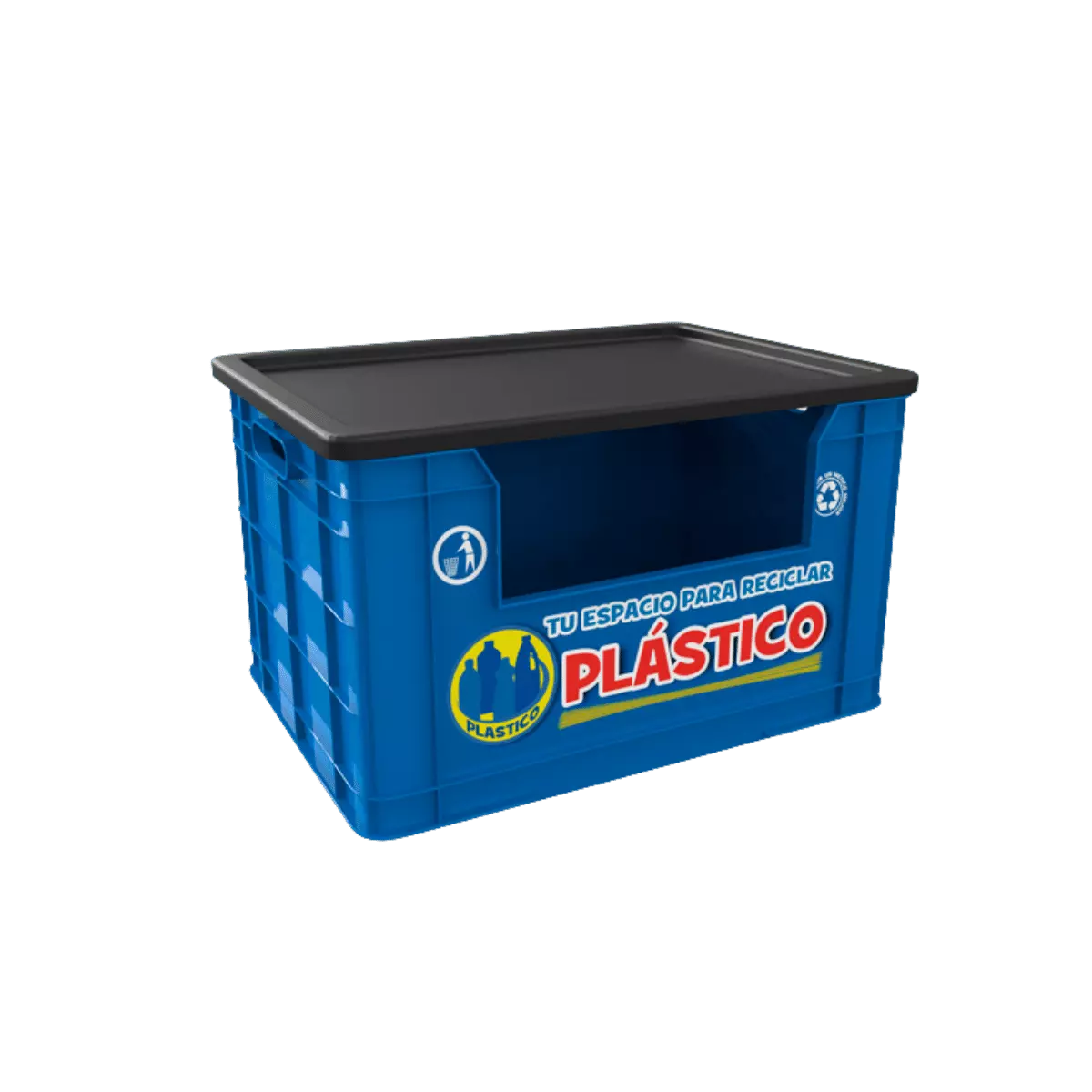 cajas de plástico apilables