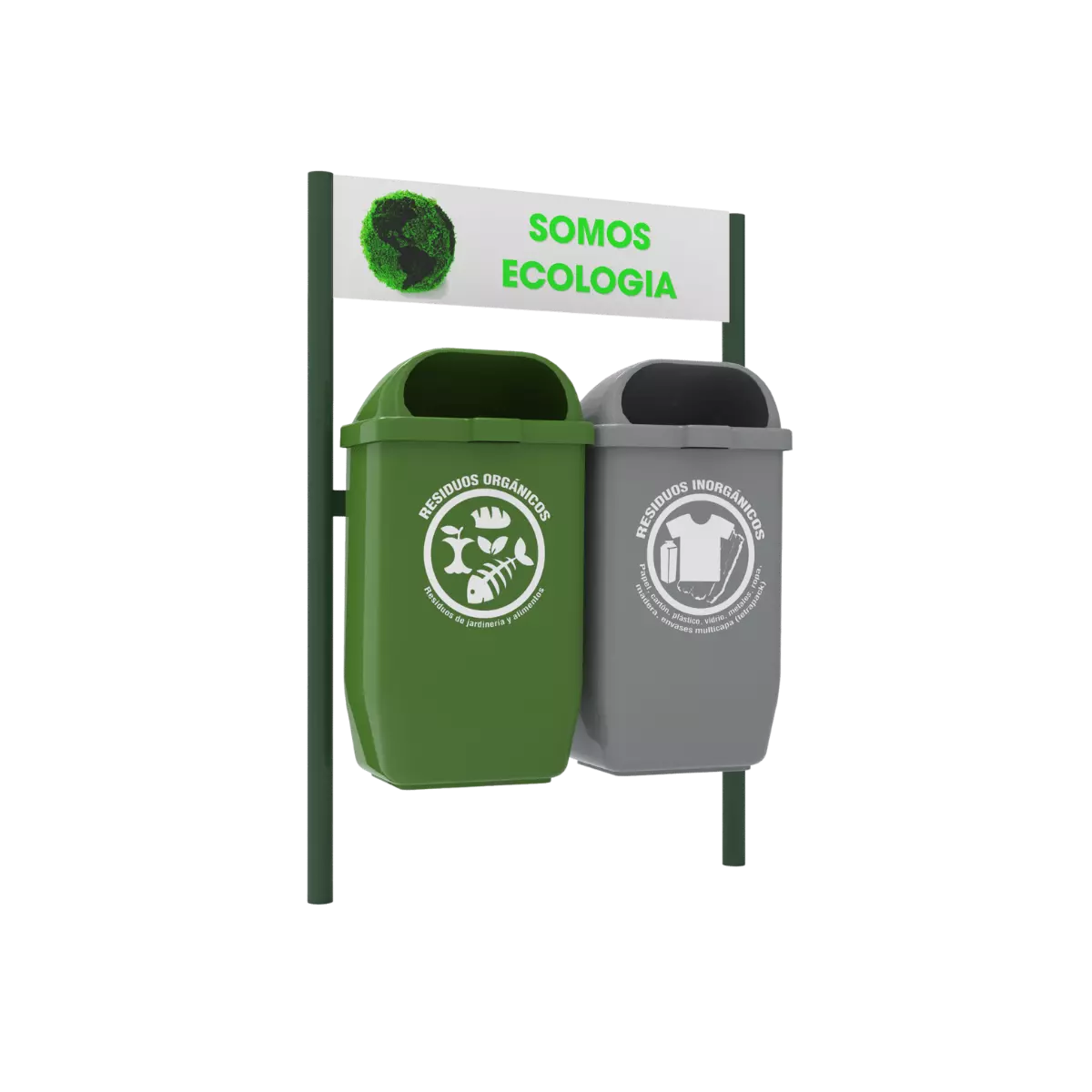 Estación de reciclaje Europa-100-HDG1