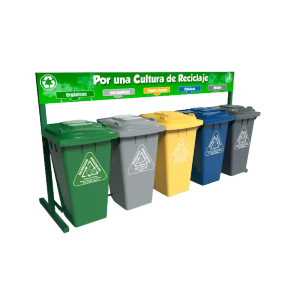 Contenedores para separación de residuos