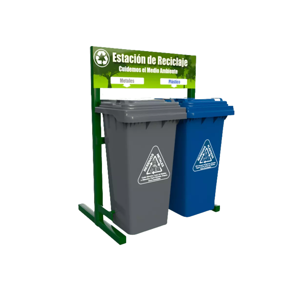 Estación de reciclaje ECOL-240-HD1