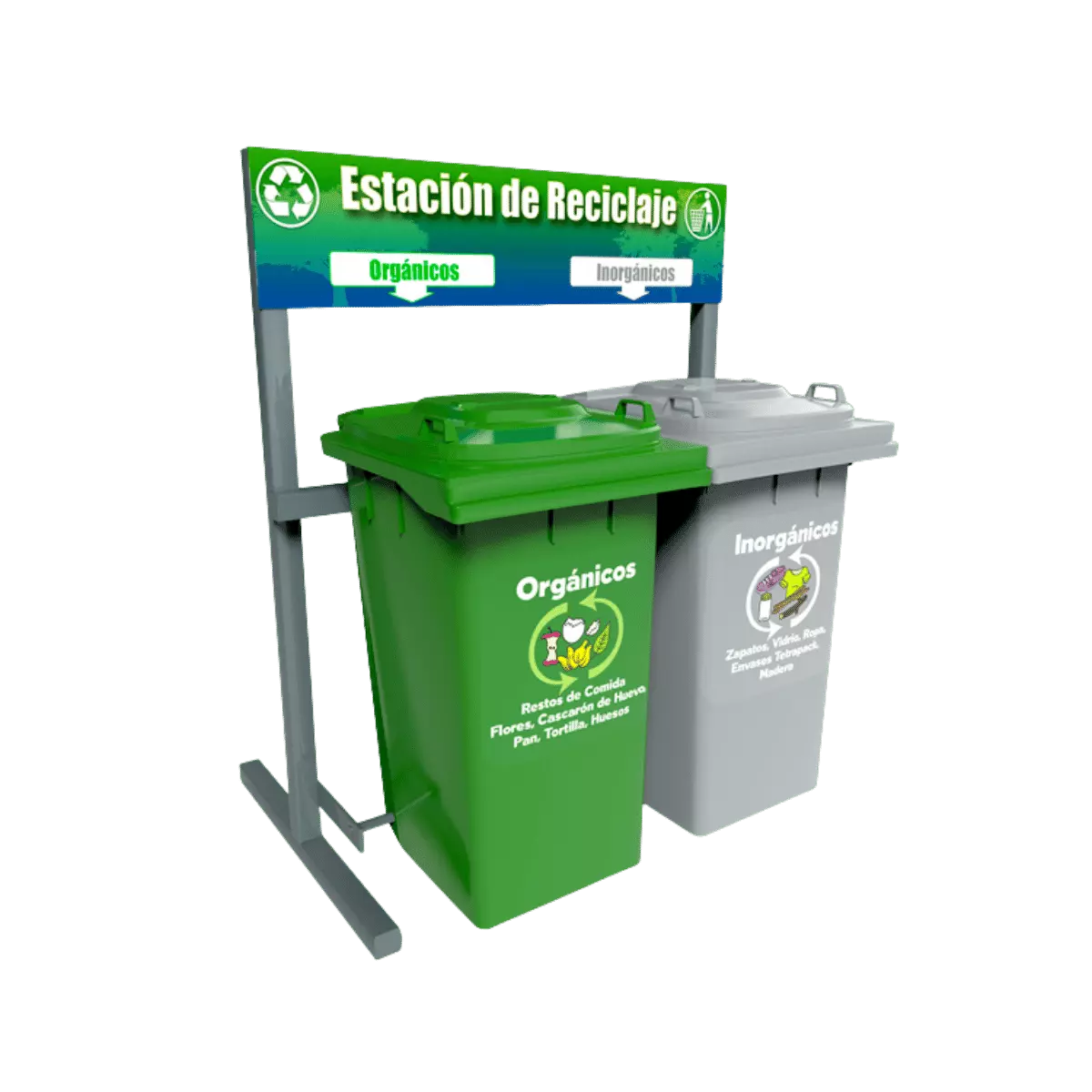 Estación de reciclaje ECOL-480-HDG1