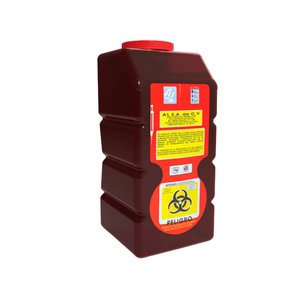 rpbi png - recipiente hermético para sangre