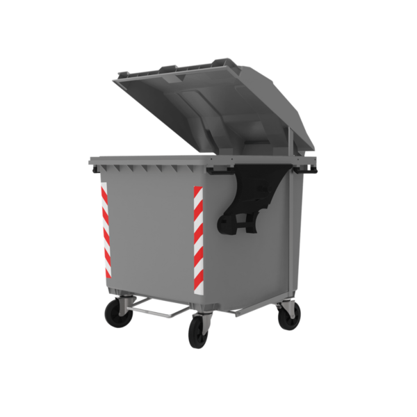 contenedor de basura de 1100 litros - Contenedores de plástico