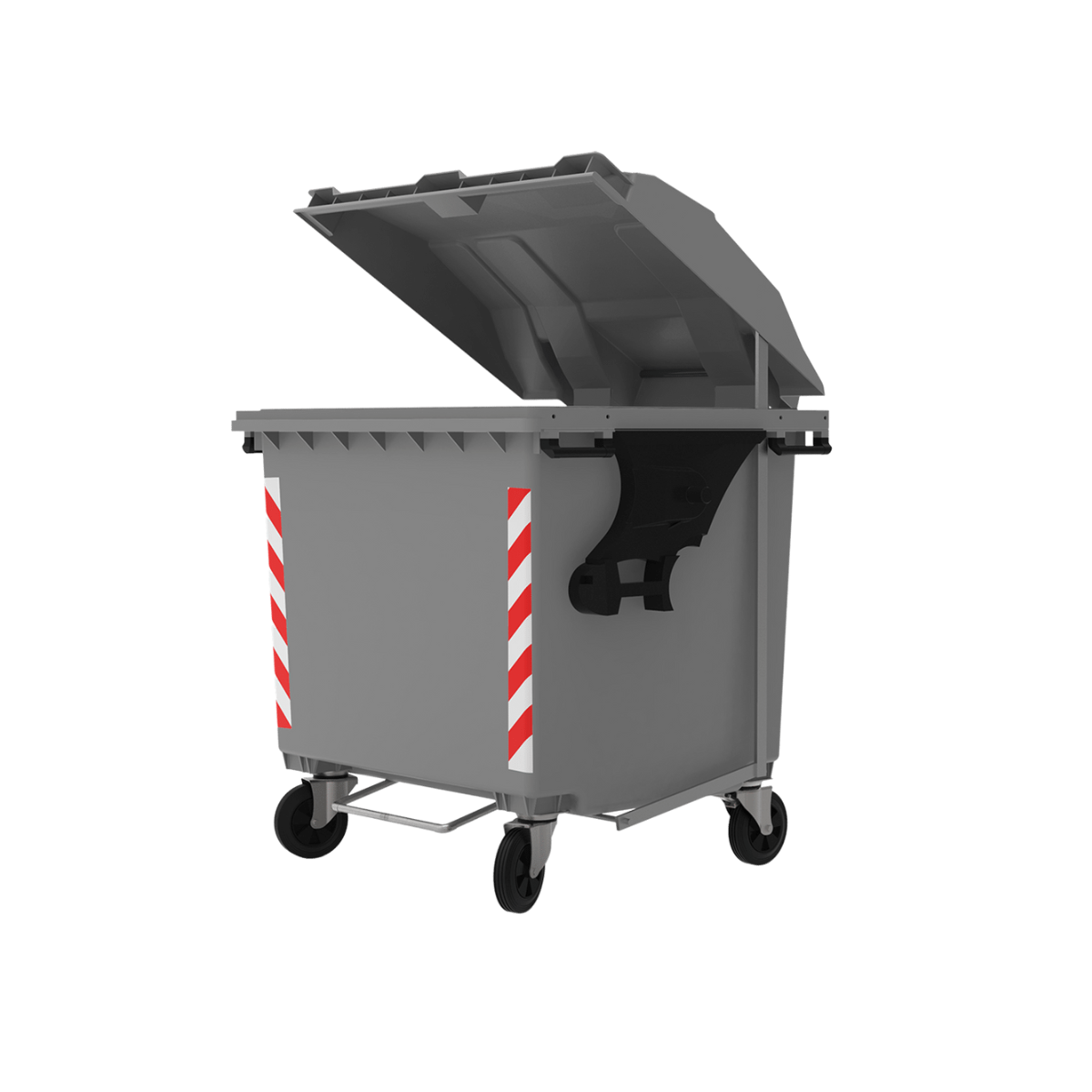 contenedor de basura de 1100 litros - Contenedores de plástico