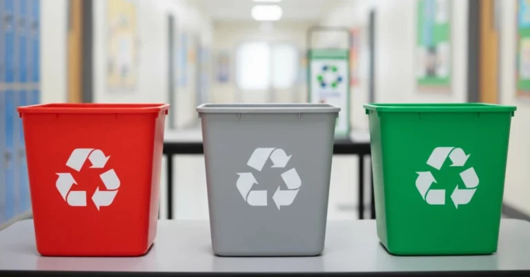 Objetos que se pueden reciclar en la escuela