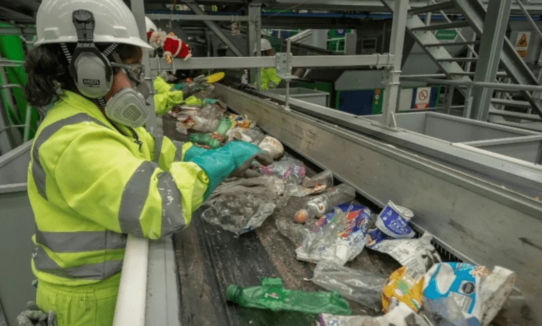 Proceso de separación de residuos en planta de la CDMX como parte del sistema de basura cero y su control operativo.